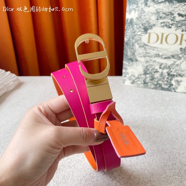 Dior 20MM Leather Belt 7102-2