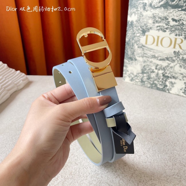 Dior 20MM Leather Belt 7102-3