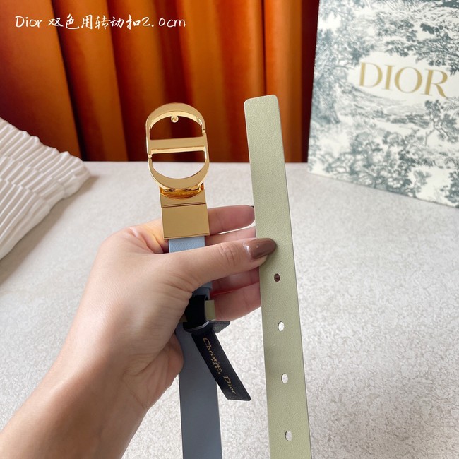 Dior 20MM Leather Belt 7102-3