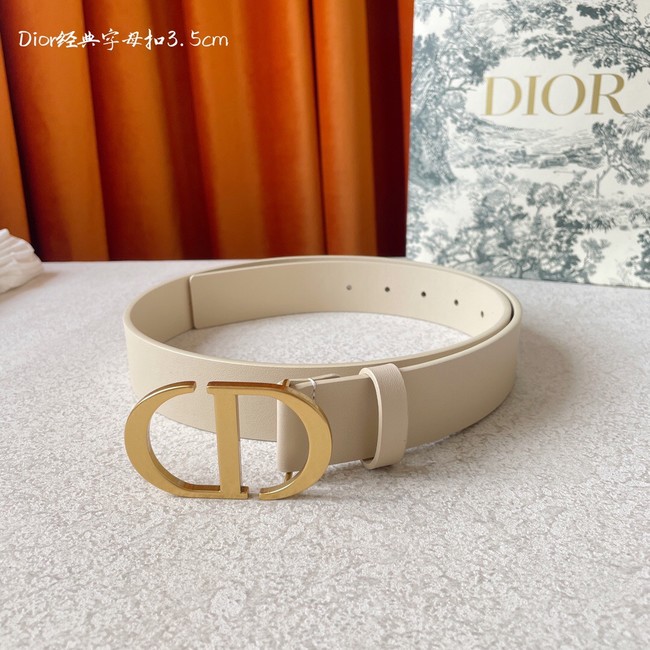 Dior 35MM Leather Belt 7103-2