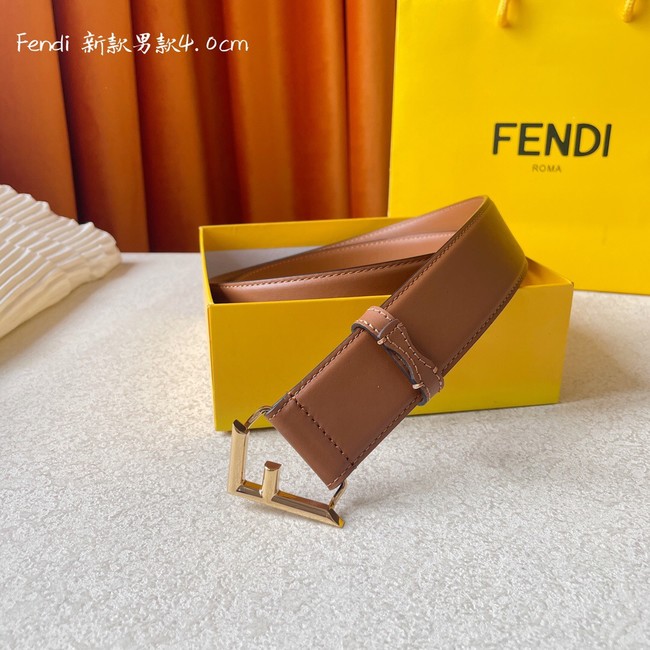 Fendi Leather 40MM Belt 7104-1