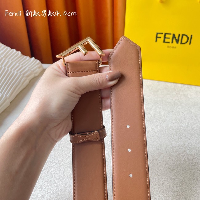 Fendi Leather 40MM Belt 7104-1