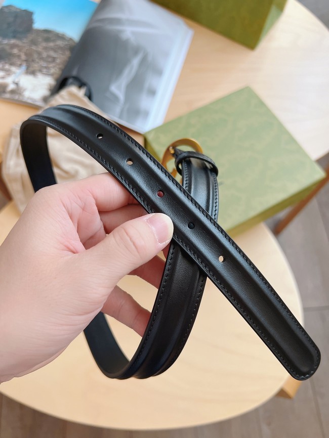 Gucci 25MM Leather Belt 7105-1
