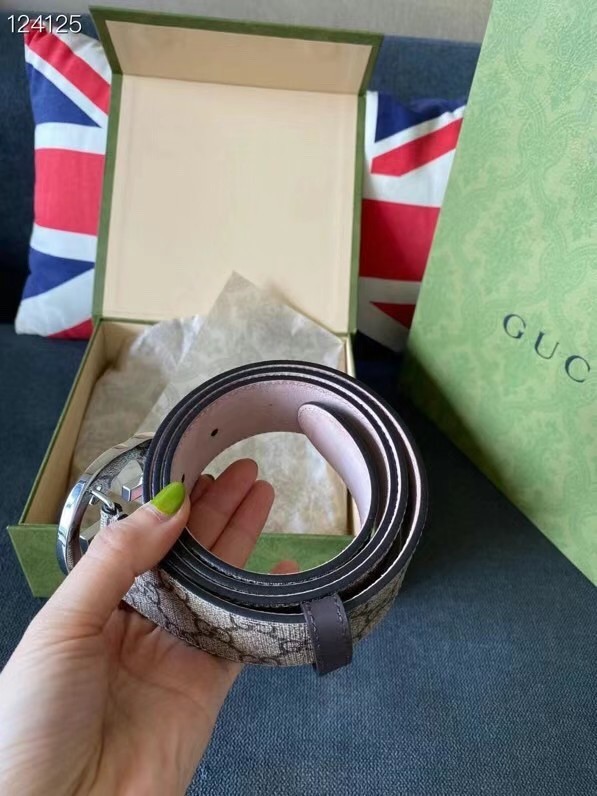 Gucci 30MM Leather Belt 7107-1