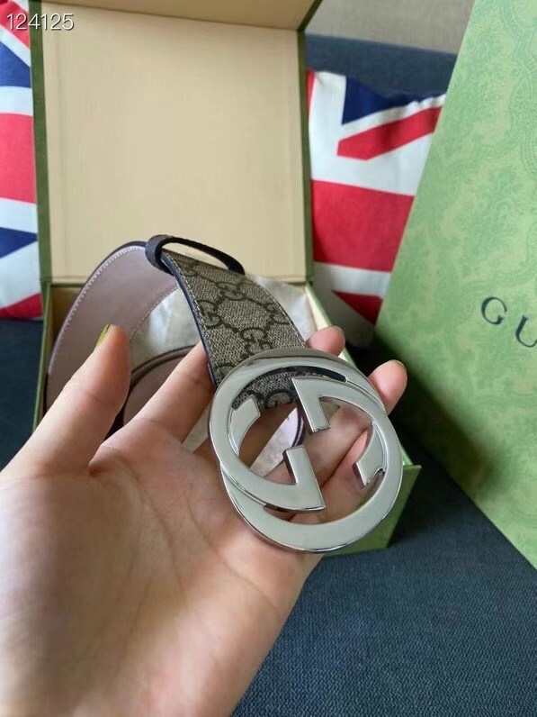 Gucci 30MM Leather Belt 7107-1