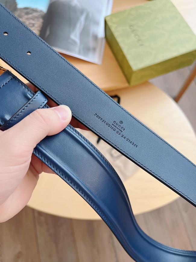 Gucci 40MM Leather Belt 7106-2