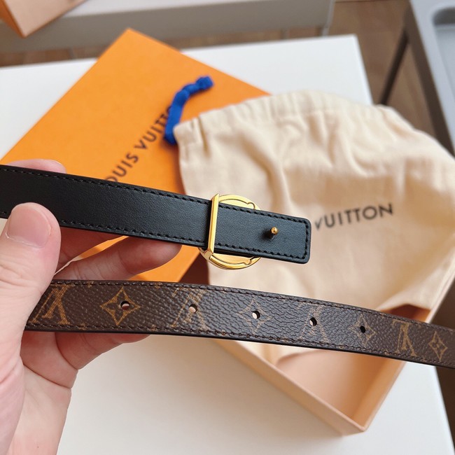 Louis Vuitton 20MM Leather Belt 7108-1