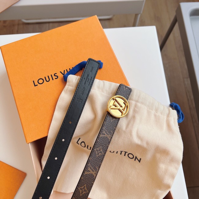 Louis Vuitton 20MM Leather Belt 7108-1
