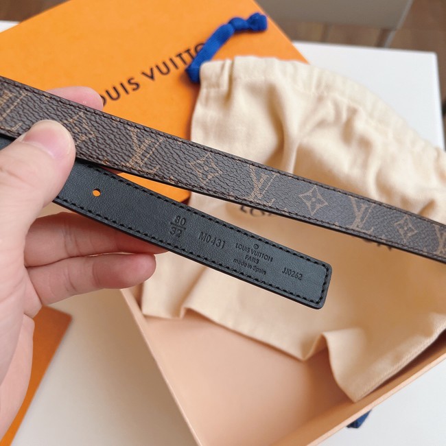 Louis Vuitton 20MM Leather Belt 7108-2