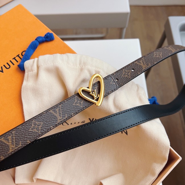 Louis Vuitton 20MM Leather Belt 7108-2