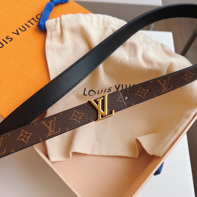 Louis Vuitton 20MM Leather Belt 7108-3