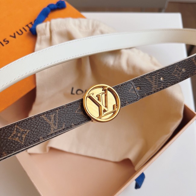 Louis Vuitton 20MM Leather Belt 7108-4