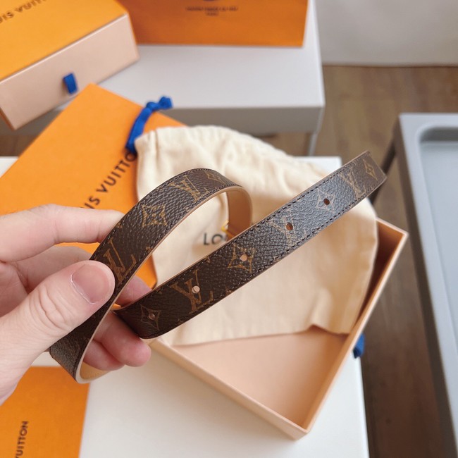 Louis Vuitton 20MM Leather Belt 7108-7