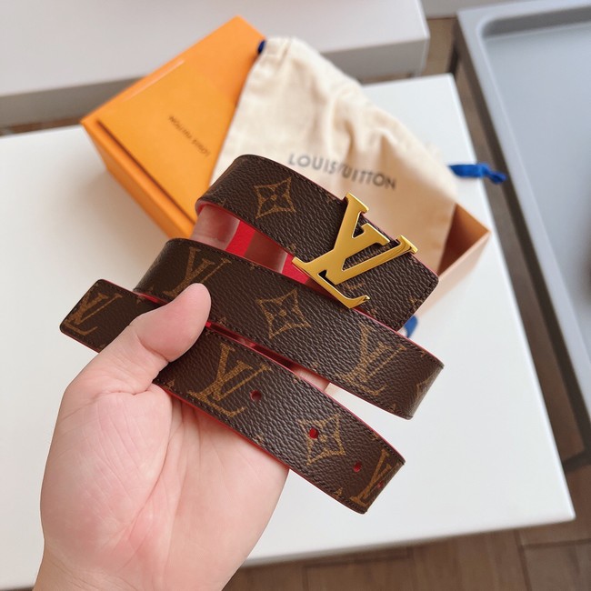 Louis Vuitton 30MM Leather Belt 7109-3