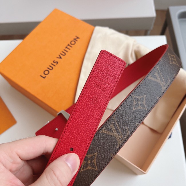 Louis Vuitton 30MM Leather Belt 7109-5