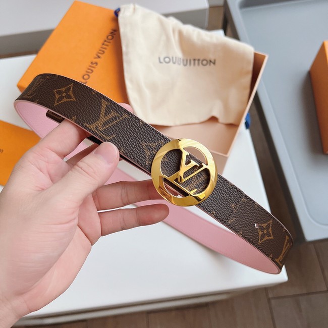 Louis Vuitton 30MM Leather Belt 7109-6