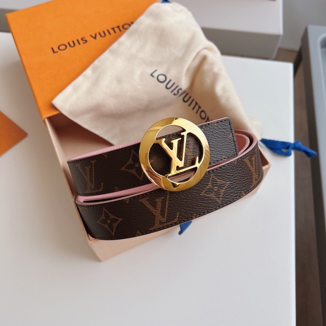 Louis Vuitton 30MM Leather Belt 7109-6