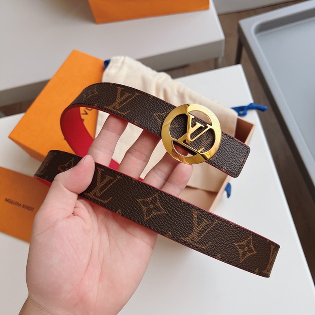 Louis Vuitton 30MM Leather Belt 7109-7