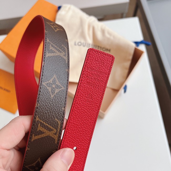 Louis Vuitton 30MM Leather Belt 7109-7