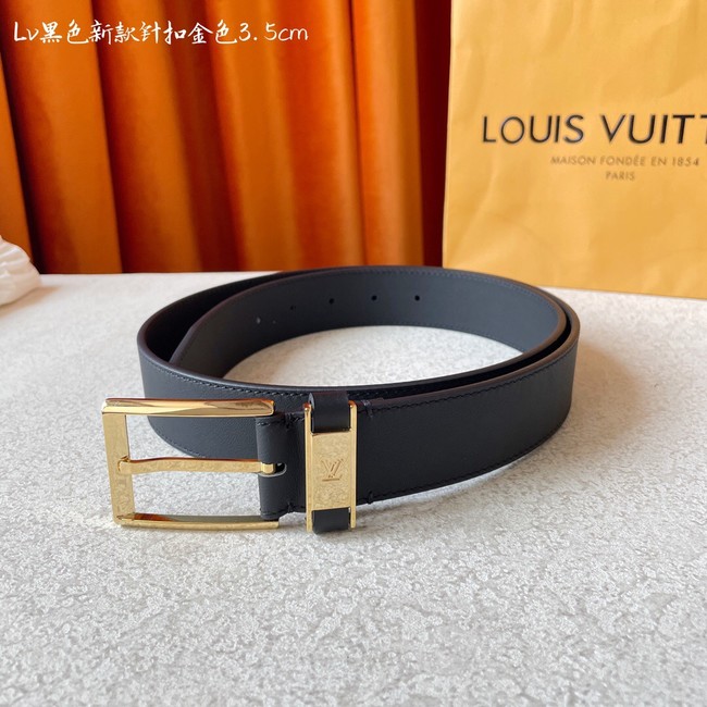 Louis Vuitton 35MM Leather Belt 7098-11