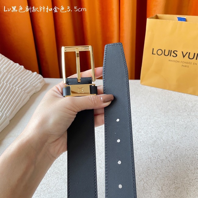 Louis Vuitton 35MM Leather Belt 7098-11