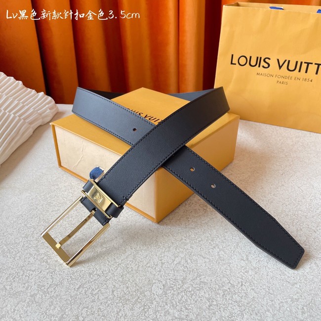Louis Vuitton 35MM Leather Belt 7098-11