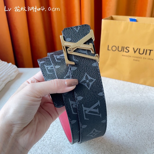 Louis Vuitton 40MM Leather Belt 7099-11