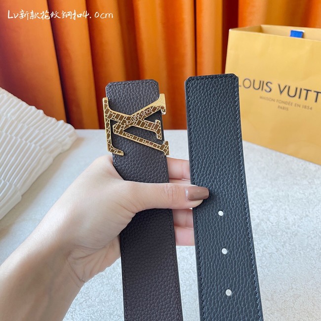 Louis Vuitton 40MM Leather Belt 7099-5