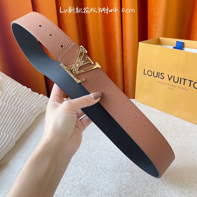 Louis Vuitton 40MM Leather Belt 7099-7