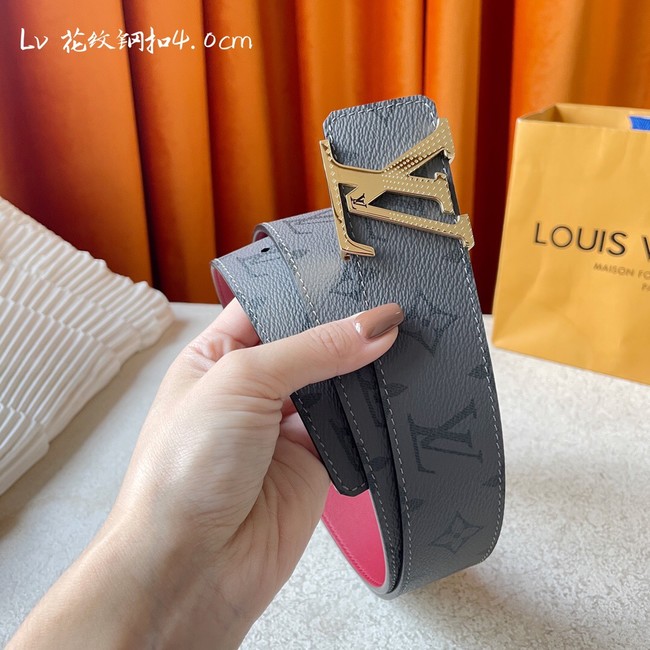 Louis Vuitton 40MM Leather Belt 7100-1