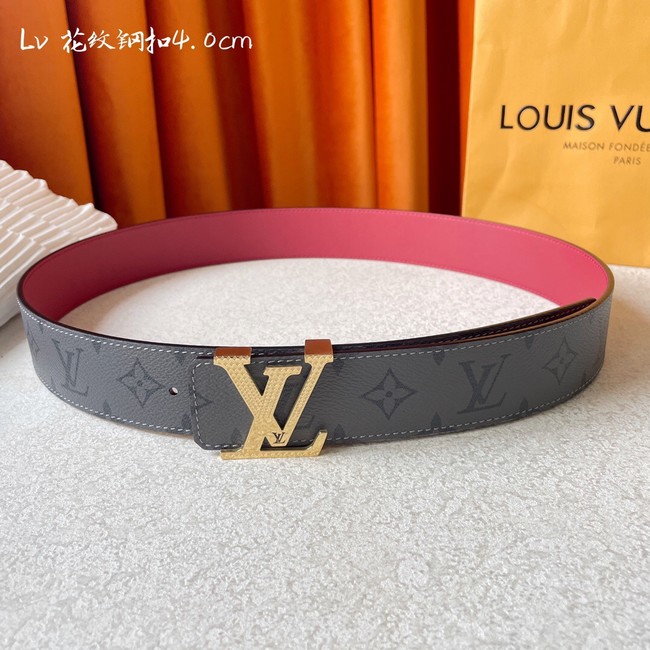 Louis Vuitton 40MM Leather Belt 7100-1