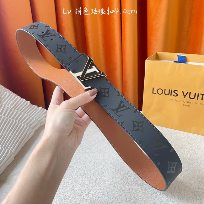 Louis Vuitton 40MM Leather Belt 7100-3