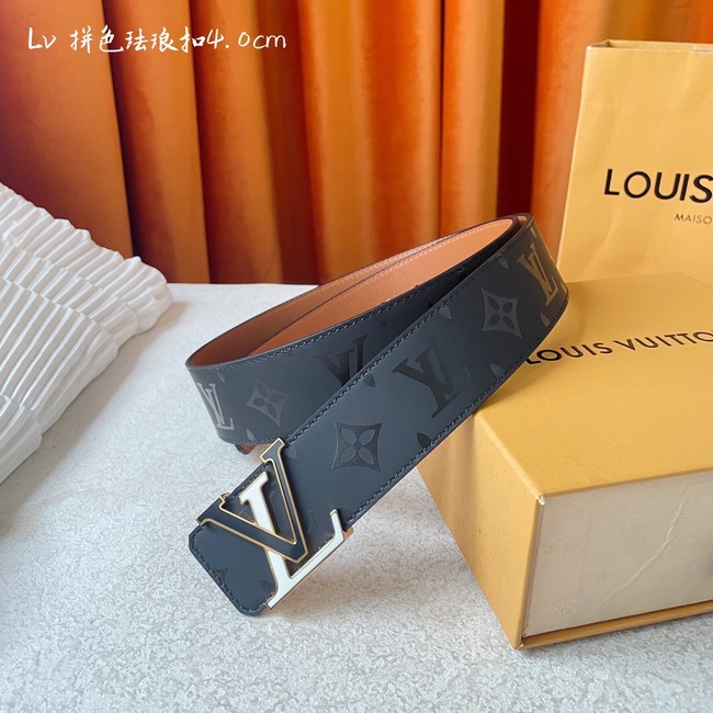 Louis Vuitton 40MM Leather Belt 7100-3