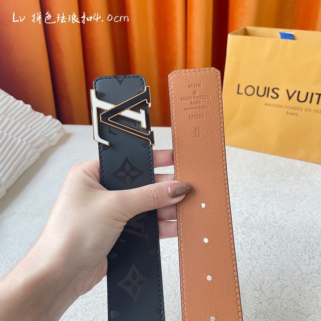 Louis Vuitton 40MM Leather Belt 7100-3