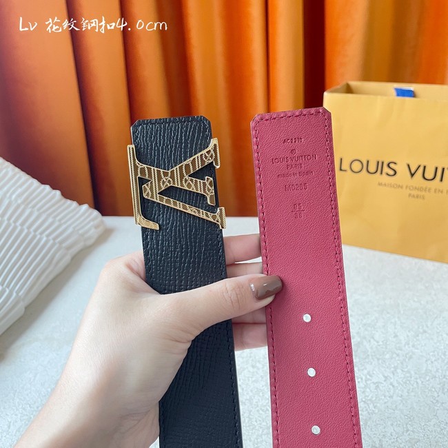 Louis Vuitton 40MM Leather Belt 7100-5