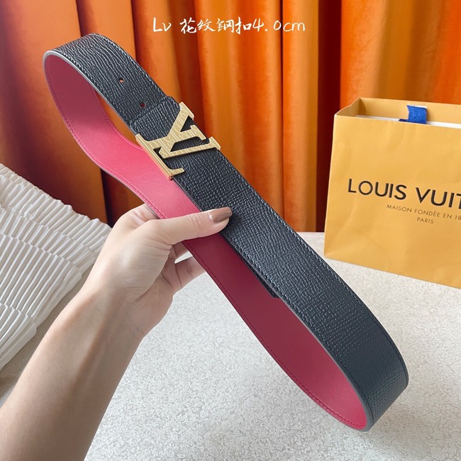 Louis Vuitton 40MM Leather Belt 7100-5