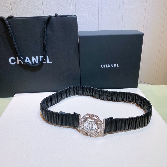 Chanel 30MM Leather Belt 7114-1