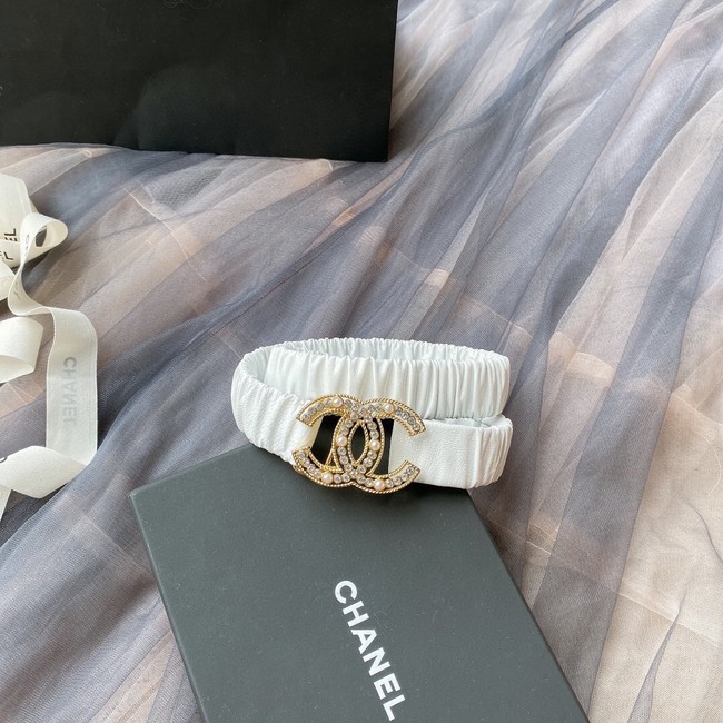 Chanel 30MM Leather Belt 7114-4