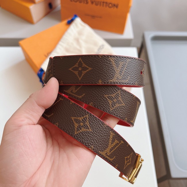 Louis Vuitton 30MM Leather Belt 7109-13