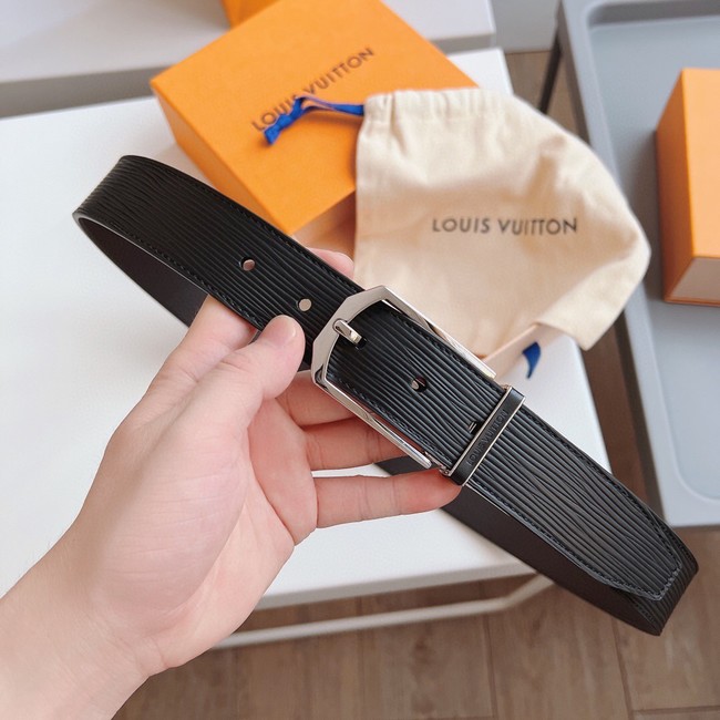 Louis Vuitton 35MM Leather Belt 7110-3