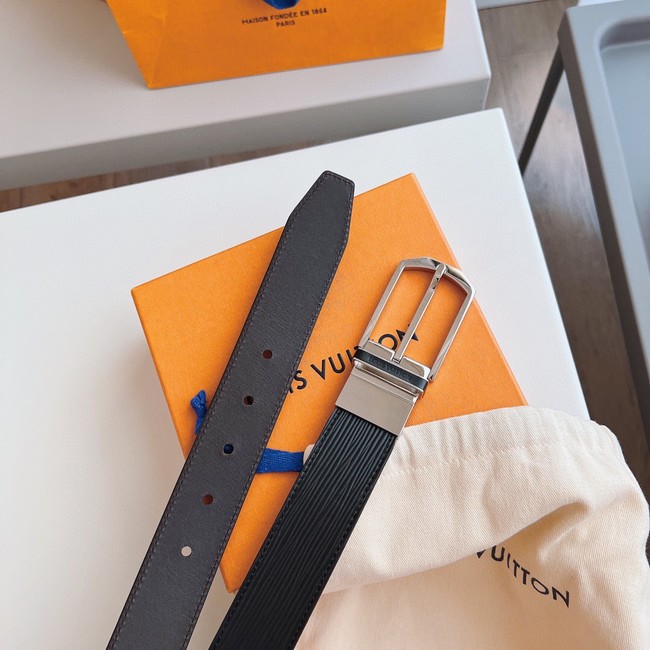 Louis Vuitton 35MM Leather Belt 7110-3