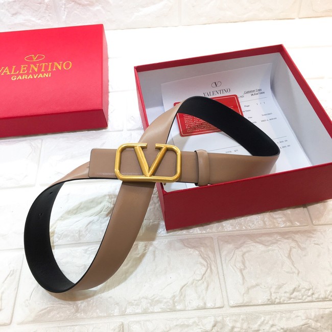 Valentino 40MM Leather Belt 7113-3