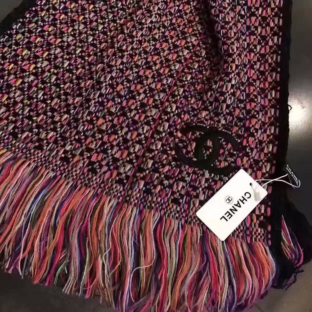 Chanel Wool Scarf CS56981 Colors