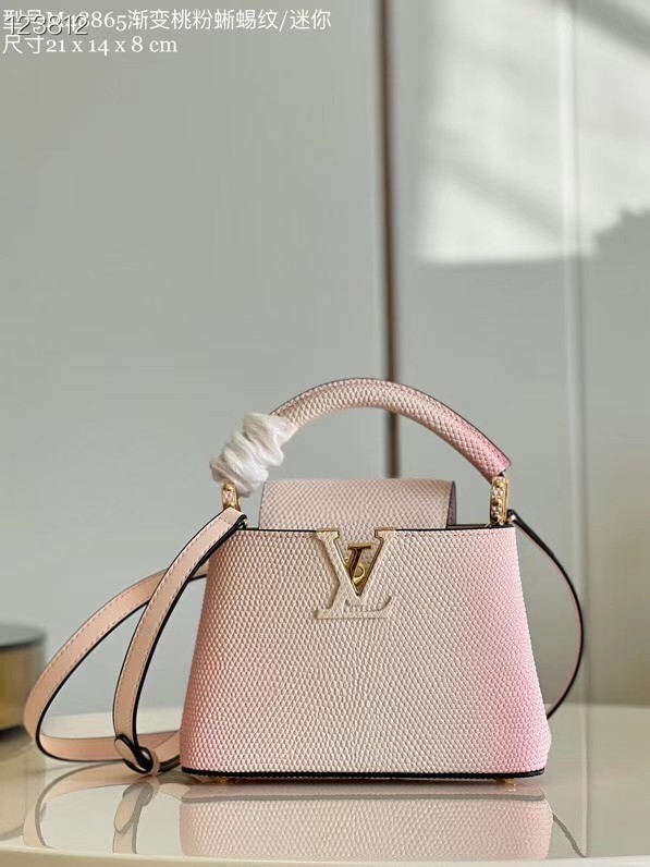 Louis Vuitton CAPUCINES MINI M59268 pink