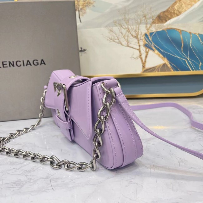 Balenciaga HOURGLASS SMALL TOP HANDLE BAG 6088 purple