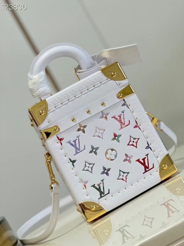 Louis Vuitton CLUTCH BOX M10077 white