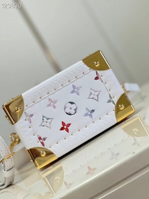 Louis Vuitton CLUTCH BOX M10077 white