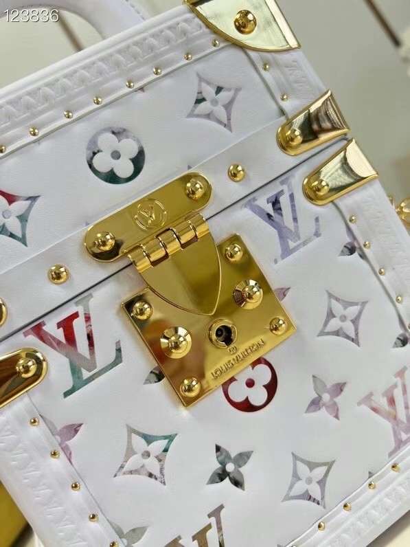 Louis Vuitton CLUTCH BOX M10077 white