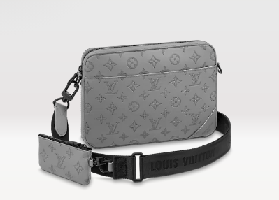 Louis Vuitton DUO MESSENGER M46104 Anthracite gray