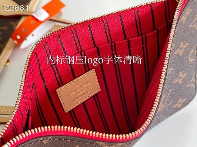 Louis Vuitton NEVERFULL MM M50336 red